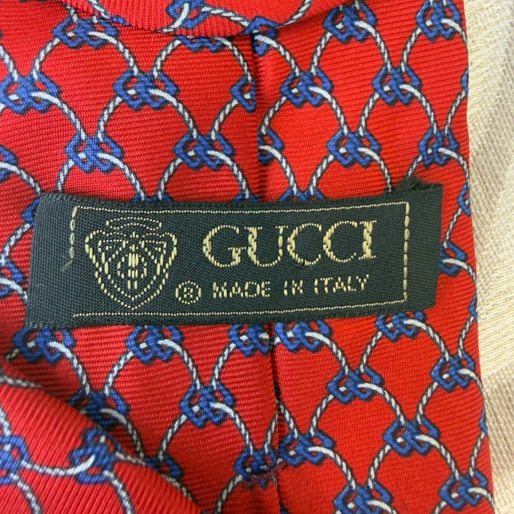 Gucci silk necktie